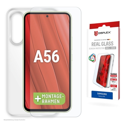Product Προστασία Οθόνης E.V.I Displex Real Glass + Case Galaxy A56 base image
