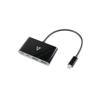Product USB Hub V7 USB-C to 4In1 Port Adapter base image