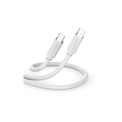 Product Καλώδιο USB Alogic Elements Silicone 5A/240W Tie 2m White base image