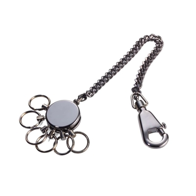Product Μπρελόκ Troika keychain PATENT CHAIN Black chrome base image