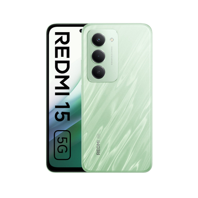 Product Smartphone Xiaomi Redmi 15 256GB DS Green 6.9" EU 5G (8GB) base image