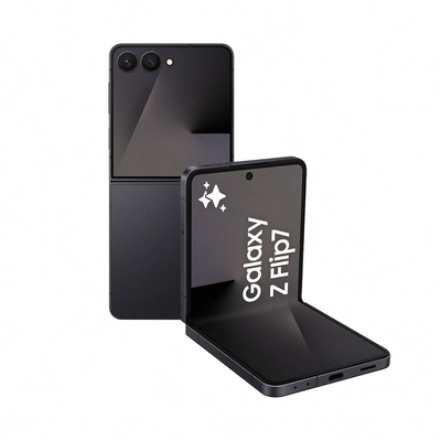 Product Smartphone Samsung Galaxy Z Flip 7 256GB Black 6.9" (12GB) DE Model base image
