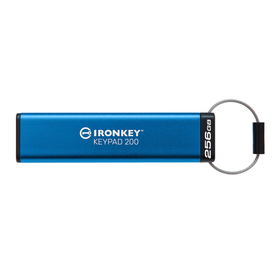 Product USB Flash 256GB Kingston IronKey Keypad 200 base image