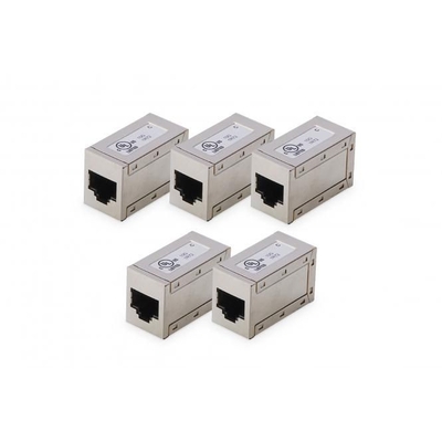 Product Αξεσουάρ Δικτύου Digitus modulare Kupplung, CAT 6, shielded - 5 Stk. base image