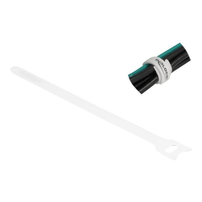 Product Δεματικά Καλωδίων Delock Velcro cable ties 200 x B 12 mm White 10 piece base image