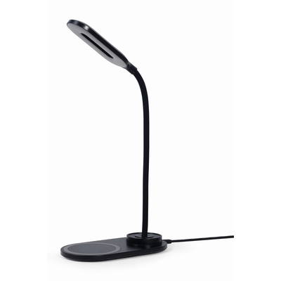 Product Φωτιστικό Γραφείου Gembird with wireless charger, black/white base image