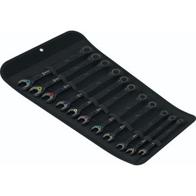 Product Γερμανοπολύγωνα Wera 6000 Black Edition Joker 11 Set 1 Open-End/Ring Ratchet base image