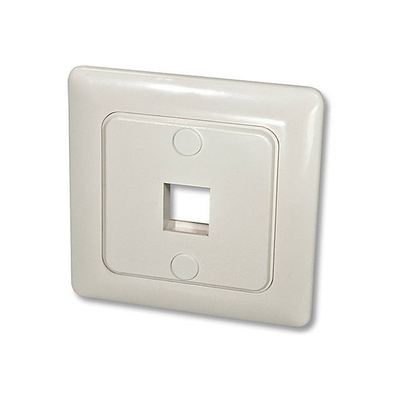 Product Πρίζα Δικτύου Lindy wall connection box for 1 Keystone wall DE cover 80x80 base image