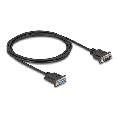 Product Καλώδιο Σειριακό Delock RS-232 D-Sub9 St to Bu Plug housing 2m base image