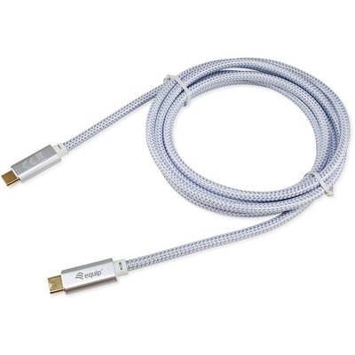 Product Καλώδιο Δικτύου Equip USB-C3.2->C Gen2 PD 100W St/St 3.00m White base image