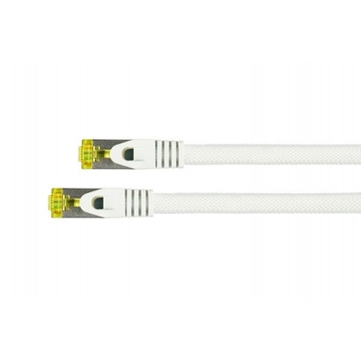 Product Καλώδιο Δικτύου Python m. Cat.7 Raw Nylongefl. White 3m base image