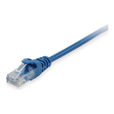 Product Καλώδιο Δικτύου Equip Cat6A U/UTP 2xRJ45 0.15m Blue LSZH polybag base image