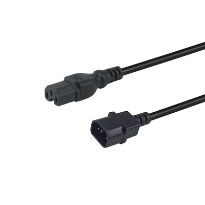 Product Καλώδιο Τροφοδοσίας Equip C14 ->C15 M/F Black 1.80m base image