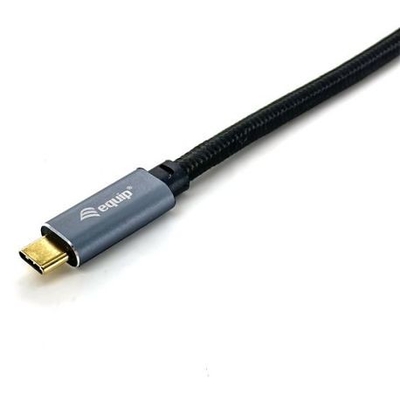 Product Καλώδιο Δικτύου Equip USB-C3.2->C Gen2 PD 100W St/St 3.00m Black base image