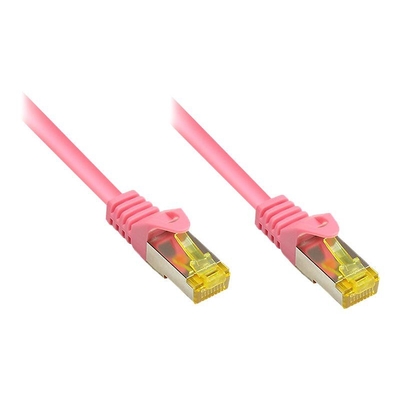 Product Καλώδιο Δικτύου Goodconnections m. Cat.7 Rohk. magenta 1,5m base image