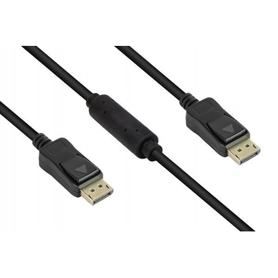 Product Καλώδιο HDMI Goodconnections active DP1.2 4K/UHD @60Hz schw. 15m base image