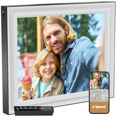 Product Ψηφιακή Κορνίζα Pixstar LUX digital photo frame 17"/1xUSB/Black base image