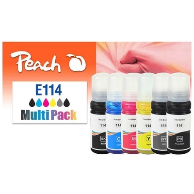 Product Μελάνι Συμβατό Peach Epson CISS 114 MutliPack base image