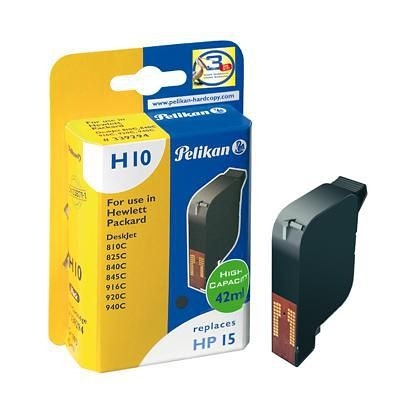 Product Μελάνι Συμβατό Pelikan HP15 C6615DE Black base image