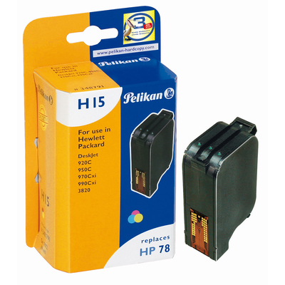 Product Μελάνι Συμβατό Pelikan HP78D C6578Dv Tricolor base image
