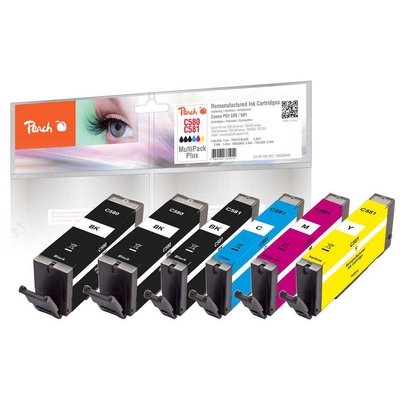 Product Μελάνι Συμβατό Peach Canon Nr.580/581 MultipackPlus REM,KOM base image