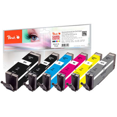 Product Μελάνι Συμβατό Peach Canon PGI-550XL / CLI-551XL Multi-6- Pack base image