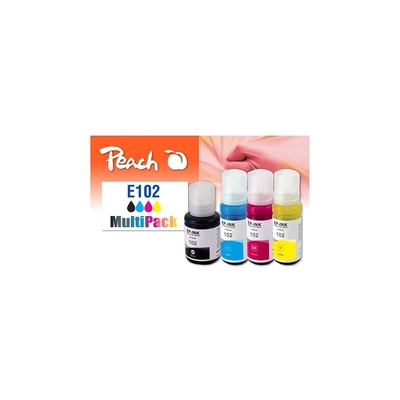 Product Μελάνι Συμβατό Peach Epson CISS 102 Multipack bk,c,m,y base image