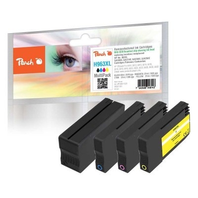 Product Μελάνι Συμβατό Peach HP Nr.963XL Multipack OEM reset bk,c,m,y base image