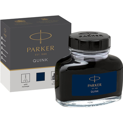 Product Ανταλλακτικό Μελάνι Parker QUINK Black-Blue 57ml base image
