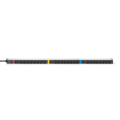Product Πολύπριζο Rack Digitus PDU 3-phas. 24xC13 3xC19 230V/16A Black base image