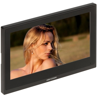 Product Μόνιτορ Θυροτηλεόρασης Hikvision 7" Touchscreen Indoorstation DS-KH6351-WTE1(O-STD) base image