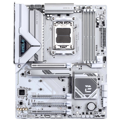 Product Motherboard Gigabyte B850 EAGLE ICE (B850,AM5,ATX,DDR5) base image
