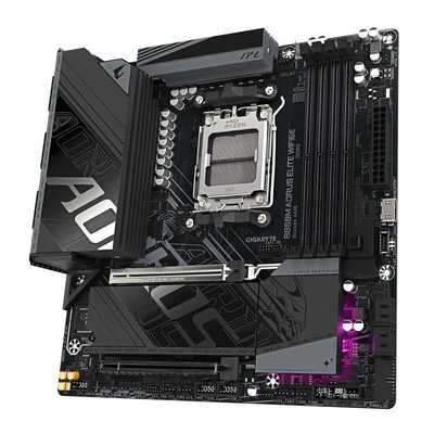 Product Motherboard Gigabyte B850M A ELT WF6E (B850,AM5,mATX,DDR5) base image