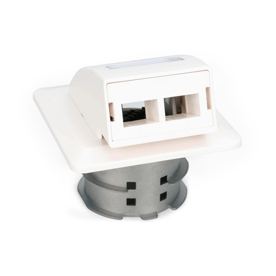 Product Κουτί Δικτύου Digitus FTTH fiber optic flush-mounted wall connection box SC/LC ADA base image