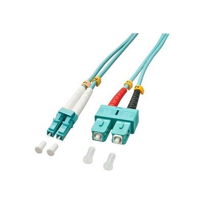 Product Καλώδιο Οπτικής Ίνας Lindy LWL-duplex cable LC/SC OM3 15m base image