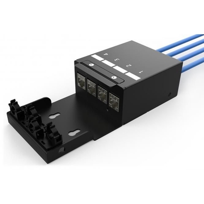 Product Κουτί Δικτύου Digitus Consolidation Point Box 4Ports Keystone Module base image