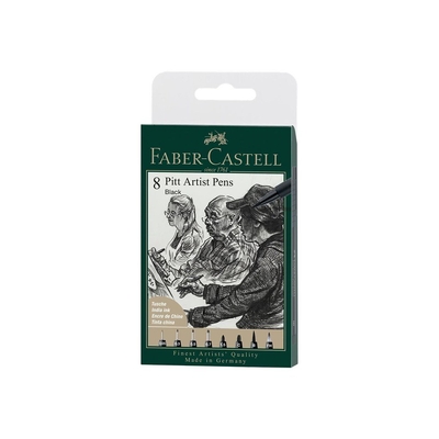 Product Μαρκαδόροι Σχεδίου Faber-Castell Pitt Artist Pen Farbe 199 8x base image