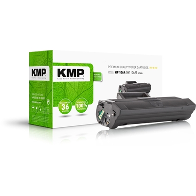 Product Toner Συμβατό KMP HP 106A W1106A 1000S Black base image