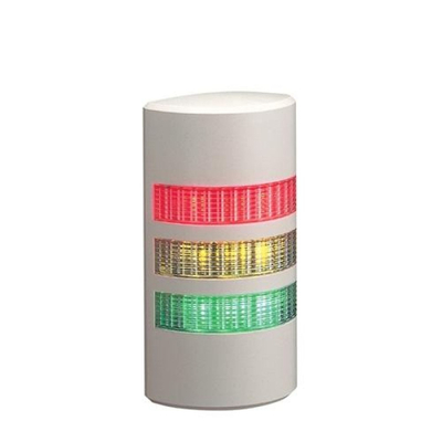 Product Φωτεινός Σηματοδότης Patlite WEP-302FB-RYG Wandm. Buz LED R-Y-G White base image