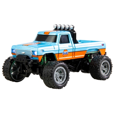 Product Τηλεκατευθυνόμενο Amewi RC Monstertruck DieCast 1:64 RTR Blue/orange /6+ base image
