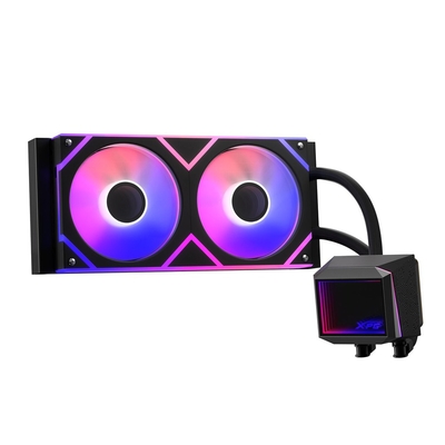 Product Υδρόψυξη Επεξεργαστή Adata XPG LEVANTE II 240 (2*120mm ARGB Fan) Black base image