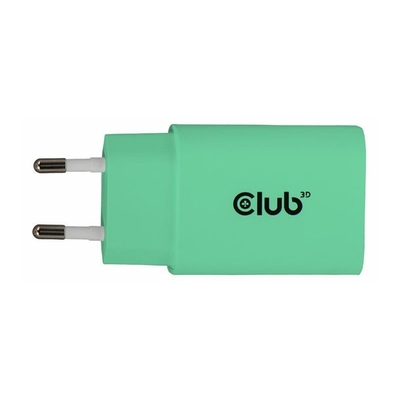 Product Φορτιστής Πρίζας Club 3D Lifestyle USB-C 30Watt, 2pcs Green base image