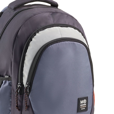 Product Σχολική Τσάντα Miquelrius Rucksack Triple Berlin Recy 30l 3 compartments Blue base image