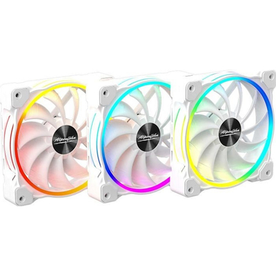 Product Case Fan 12cm Alpenfoehn Wing Boost 3 ARGB High Speed - Black, 3 pc(s) base image