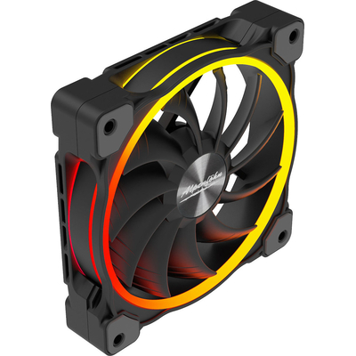 Product Case Fan 14cm Alpenfoehn Wing Boost 3 ARGB High Speed - Black, 3 pc(s) base image