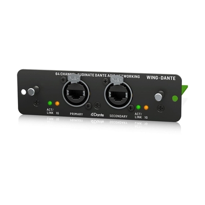 Product Κάρτα Ήχου Behringer WING-DANTE Dante 64x64 for Wing base image