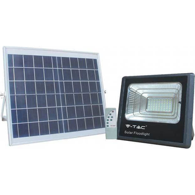 Product Ηλιακό Φωτιστικό V-TAC 16W Black IP65 LED Timer VT-40W 4000K 1050lm base image