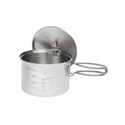 Product Θερμός Esbit Outdoor Pot 1600ml stainless steel Cooking p base image