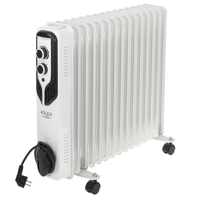 Product Καλοριφέρ Λαδιού Adler / AD 7818 / 2500W / up to m2 / White base image
