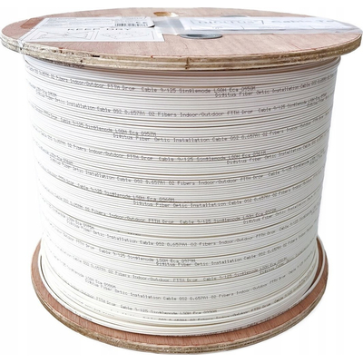 Product Καλώδιο Οπτικής Ίνας Allied FTTH 2 SC, SM 9/125 OS2 G657A1, Eca LSOH, White, 1km base image